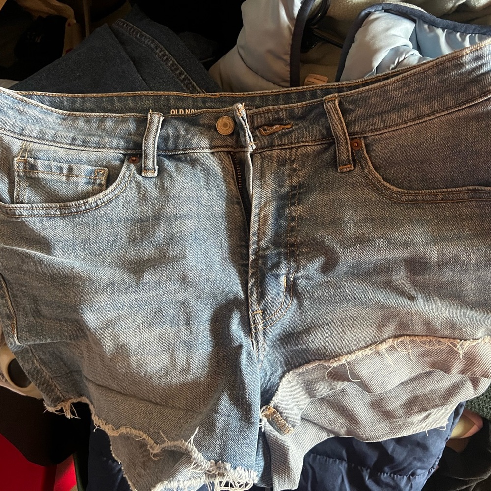 Old Navy High-Rise OG Straight Denim Shorts